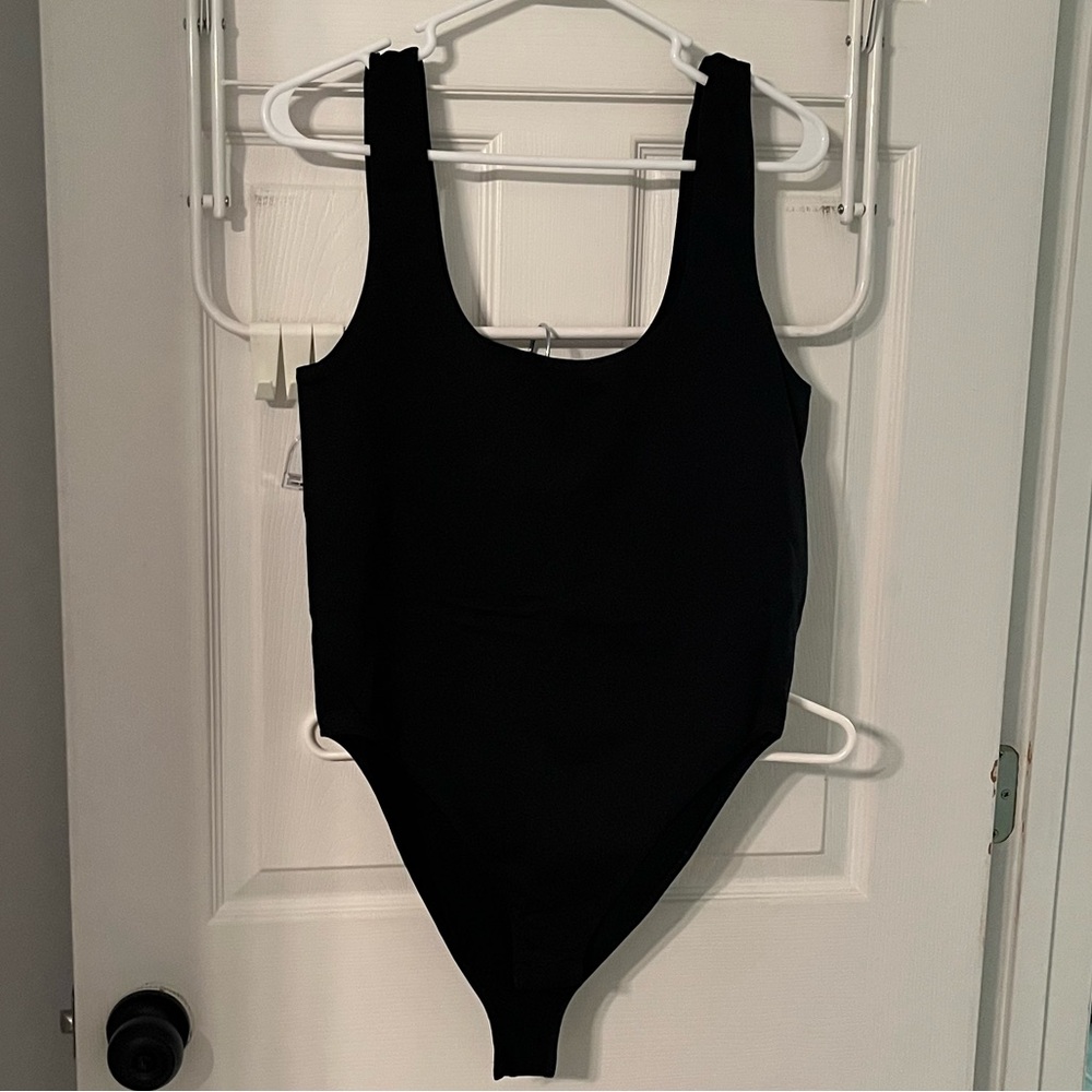 a new day Black Bodysuit